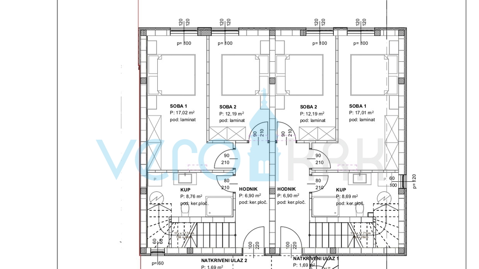 Apartment, 98 m2, For Sale, Dobrinj - Soline